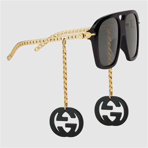 gucci sunglasses worn by june ambrose|Gucci charm sunglasses.